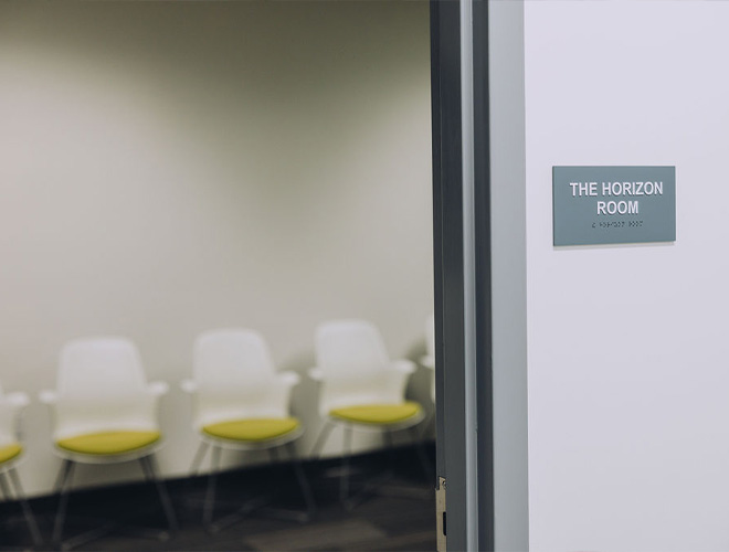 group room at HavenRise Academy's intensive outpatient program for teens